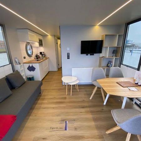Hausboot Fjord Vela Mit Biosauna In Barth Exteriör bild