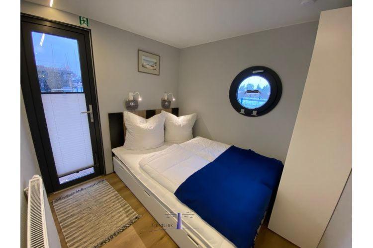 Hausboot Fjord Vela Mit Biosauna In Barth Exteriör bild